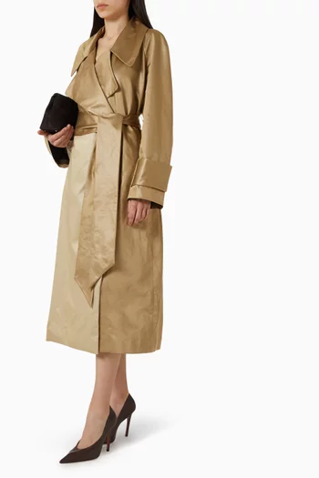 Blaze Coat in Satin