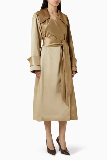 Blaze Coat in Satin