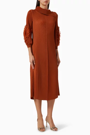 Hazel Pleated Dress