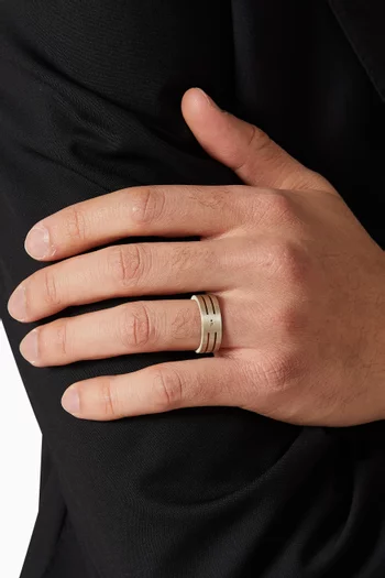 7g Ribbon Ring in Sterling Silver