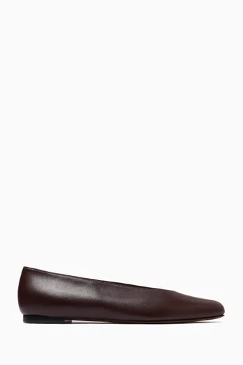 Beid Ballet Flats in Leather