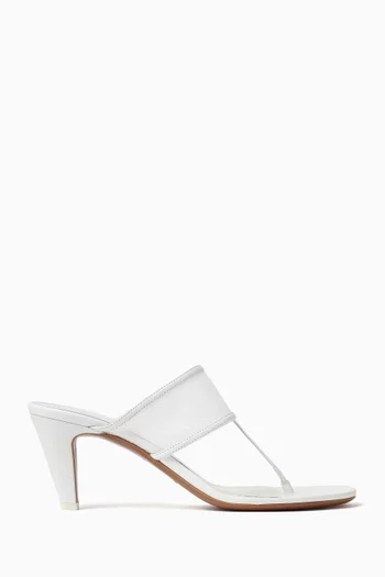 Vena 65 Thong Mules in Mesh