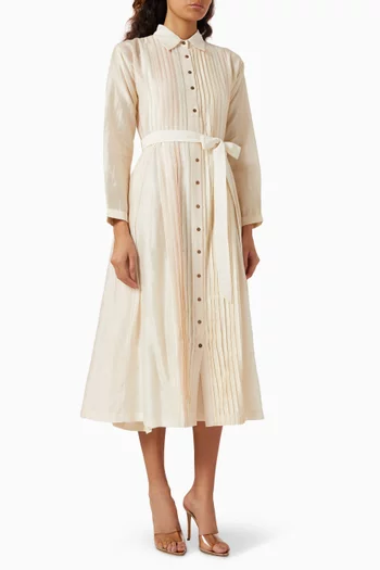 Belted Midi Dress