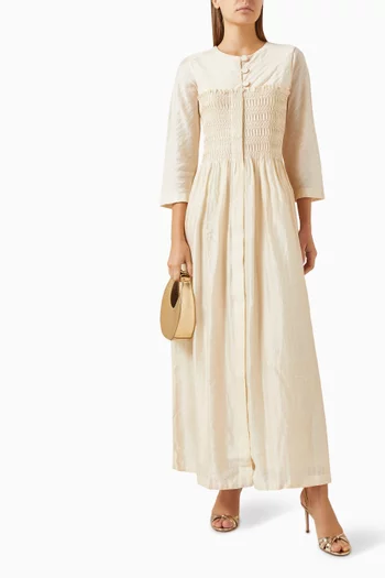 Smocked Maxi Dress