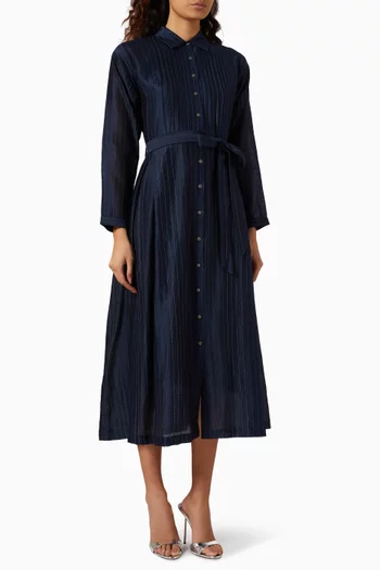 Belted Midi Dress