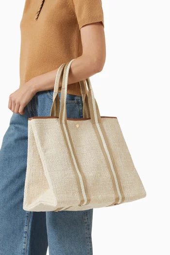 Large Traversee Tote Bag in Wool