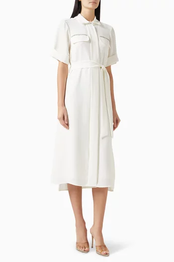 Belted Midi Dress