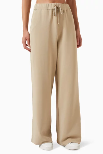 Epesya Double-B Monogram Sweatpants in Stretch-jersey