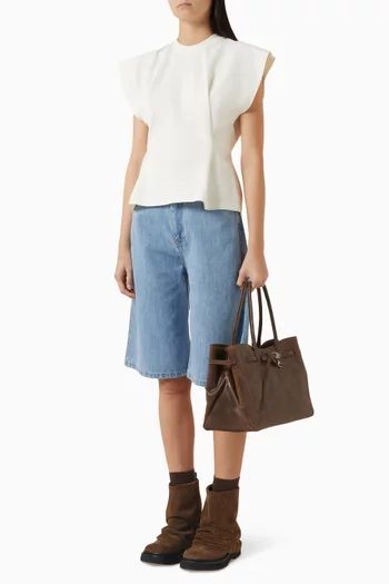 Zero Waste Adjustable T-shirt in Viscose