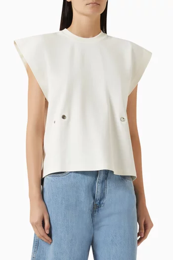 Zero Waste Adjustable T-shirt in Viscose