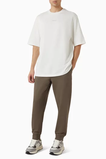 Tonal Logo Sweatpants in Cotton