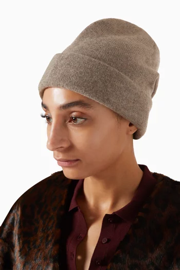 Inko Knit Beanie in Cashmere