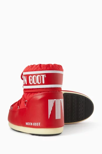 Icon Low Boots in Nylon