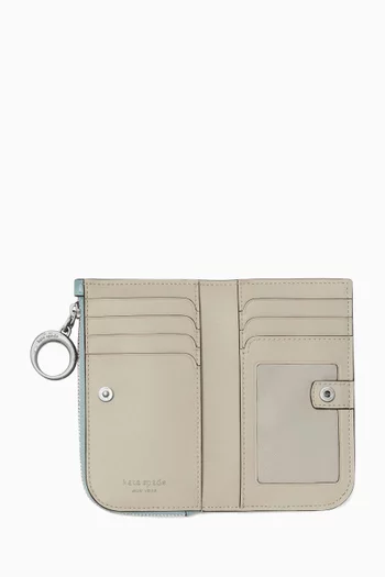 Halo Small Bifold Wallet in Leather