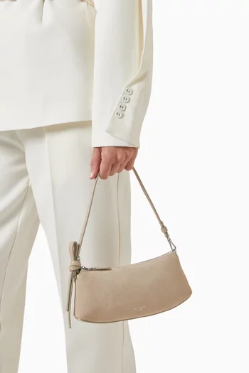 Loop Pochette Bag in Suede