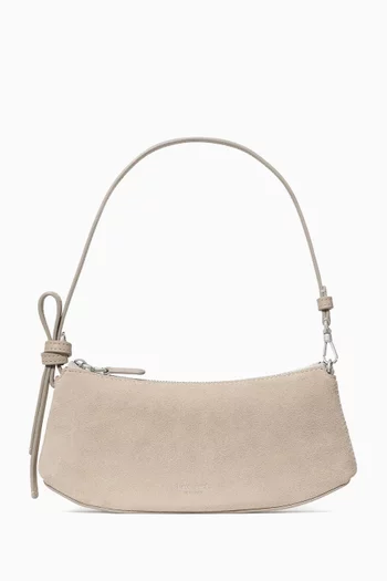 Loop Pochette Bag in Suede