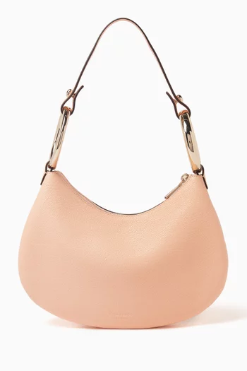 The Bangle Bag in Pebbled Leather