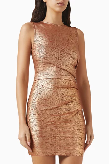 Rhian Ruched Mini Dress