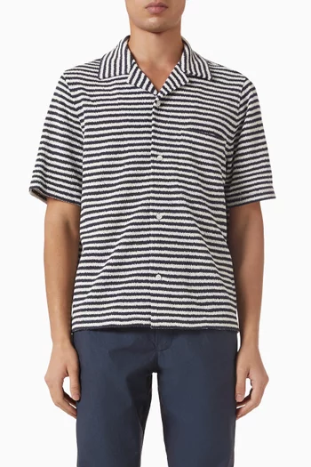 Cedric Stripe Shirt in Cotton-blend