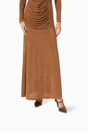 Maureen 85 Mules in Nappa Leather