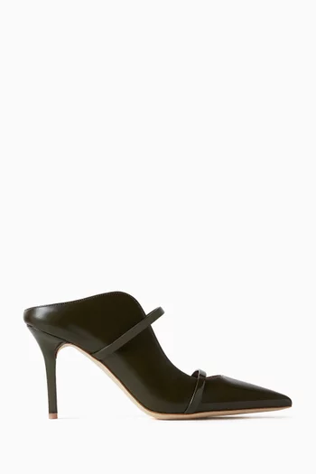 Maureen 85 Mules in Nappa Leather