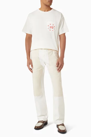 NY Pocket Vintage T-shirt in Cotton