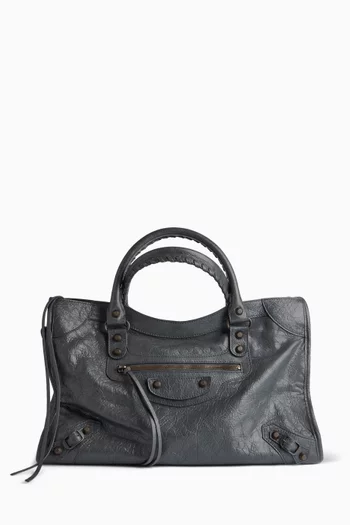 Medium Le City Bag in Arena Lambskin