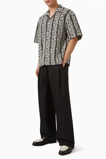 Samata Embroidered Shirt in Cotton