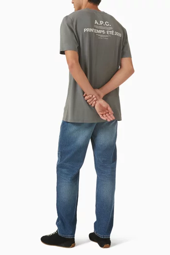 Manche Courte T-shirt in Cotton-jersey