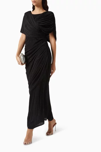 Draped Maxi Dress