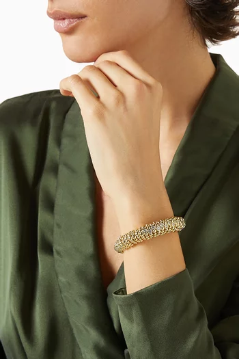 Ravi Lune Bracelet in 24kt Gold-plated Brass