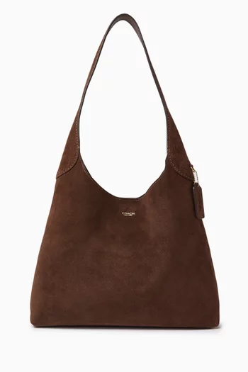 Brooklyn 34 Shoulder Bag in Suede