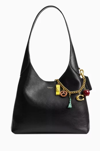 New York Motif Chain Bag Charm