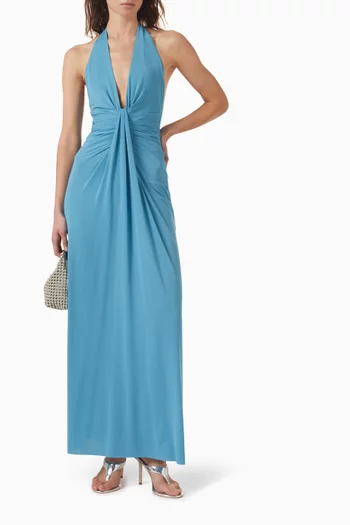Tillie Drape Maxi Dress