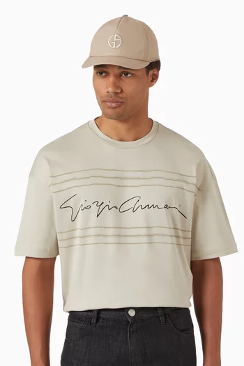 Logo-embroidered Baseball Cap