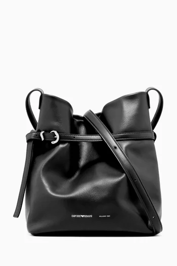 Bucket Bag in Smooth Leather