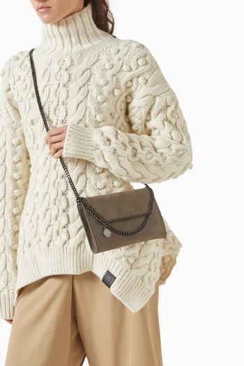 Falabella Crossbody Bag in Suede