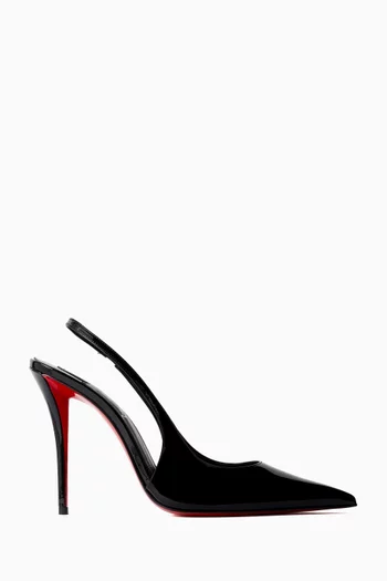 Miss Z 100 Slingback Pumps in Patent Leather