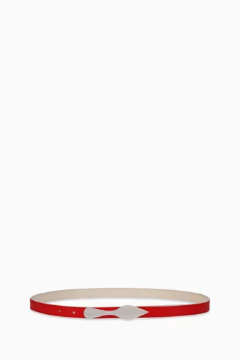 Bettina Reversible Belt in Calf Leather