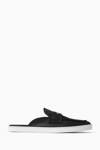 Chanme Boat Shoes in Calf Leather