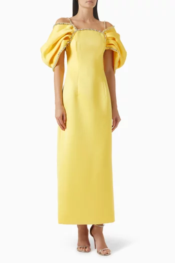 Arabella Embellished Maxi Dress