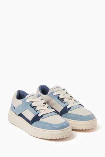 Lace-up Sneakers in Suede