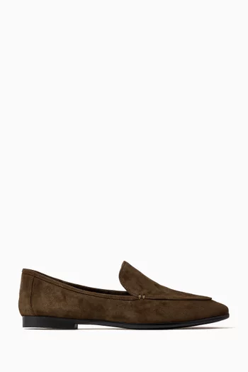 Allie Loafers in Suede Leather