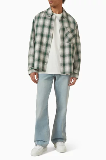 Western Initial T-shirt in Cotton