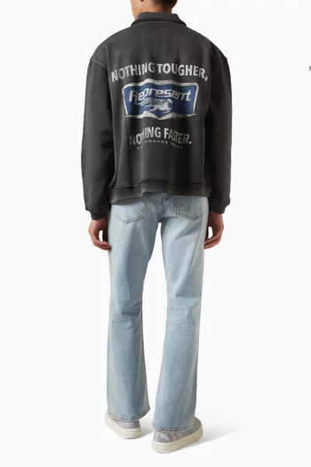 Nothing Faster Quarter Zip Sweatshirt in Cotton