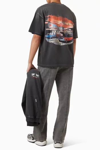 24 Hour Service Graphic T-shirt