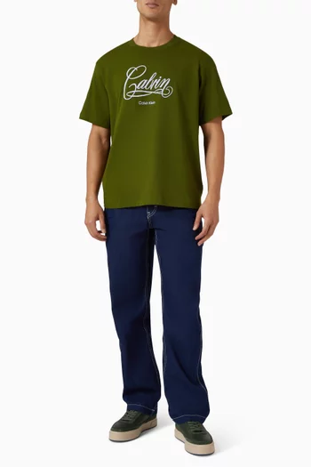 Graphic T-shirt in Cotton