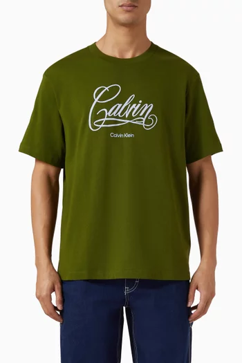 Graphic T-shirt in Cotton