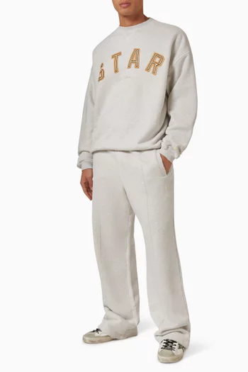 Unisex Sweatpants in Cotton-fleece
