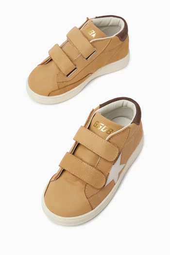 June Ballstar Sneakers in Leather